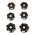 DBK Special Parts (Ducabike) Contrast Cut Frame Plug Kit for the Ducati Hypermotard 950 / 950SP